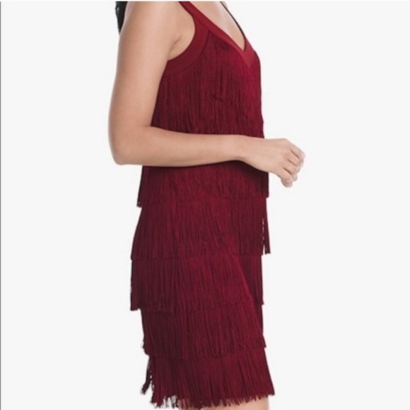 White House black market fringe dress - Picture 3 of 5